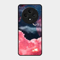 Aesthetic Cloud Glass Case Cover For Oppo F27 5G