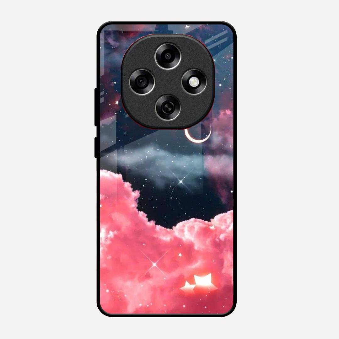 Aesthetic Cloud Glass Case Cover For Oppo F31 Pro 5G