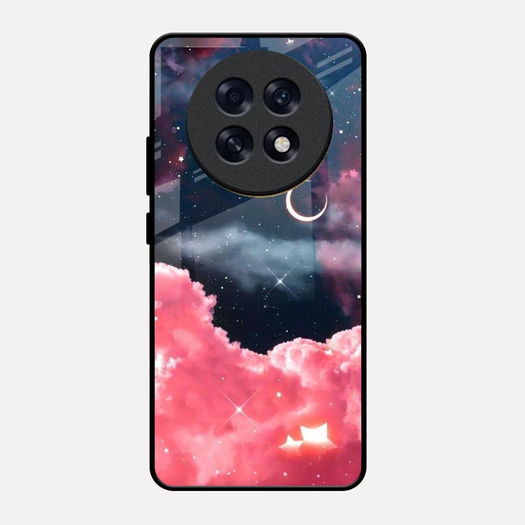 Aesthetic Cloud Glass Case Cover For Oppo F31 Pro Plus 5G