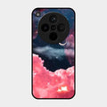 Aesthetic Cloud Glass Case Cover For Oppo Find X8 5G