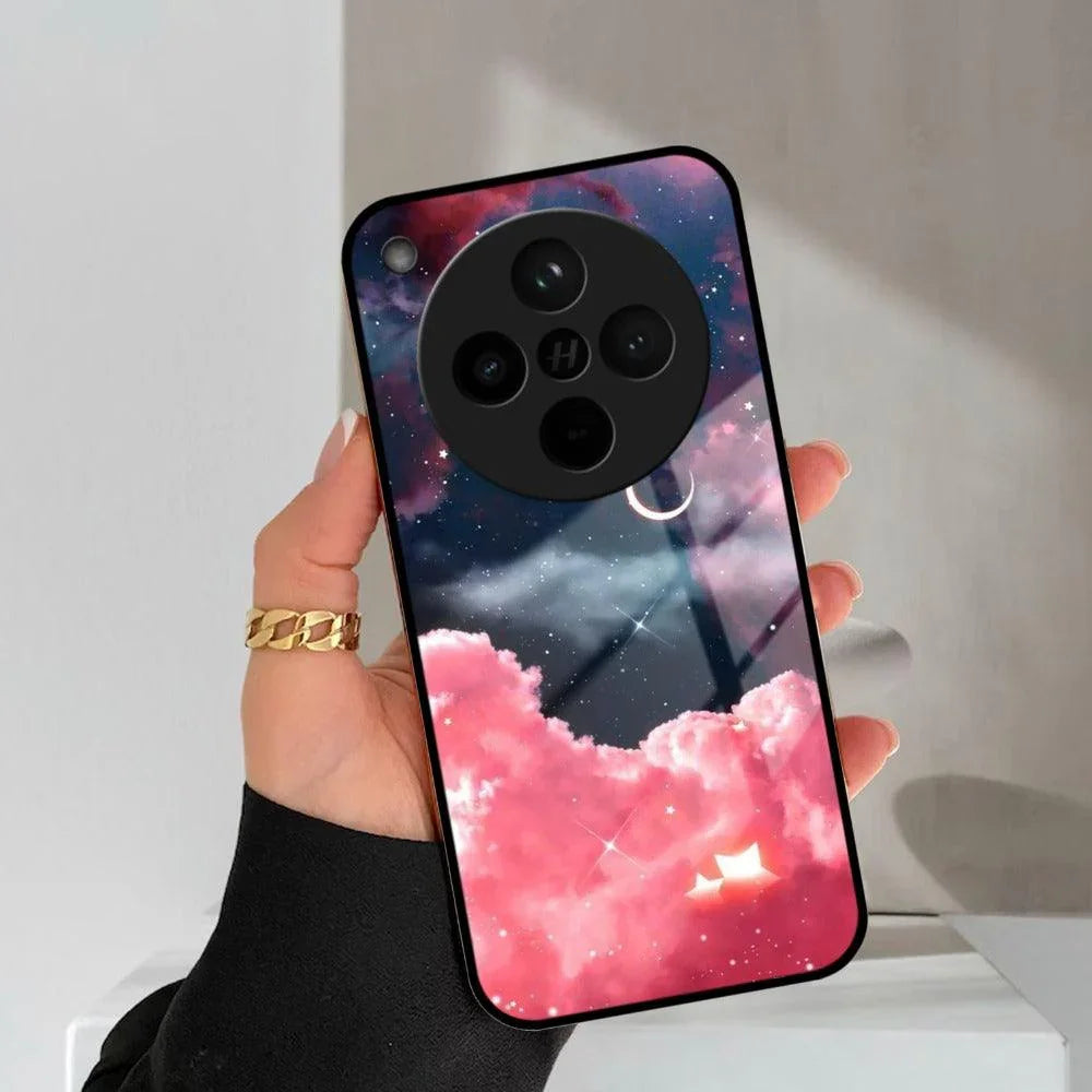 Aesthetic Cloud Glass Case Cover For Oppo - ShopOnCliQ