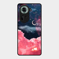Aesthetic Cloud Glass Case Cover For Oppo Reno 11 5G