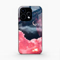 Aesthetic Cloud Glass Case Cover For Oppo Reno 15 5G