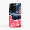 Aesthetic Cloud Glass Case Cover For Oppo Reno15 Pro 5G