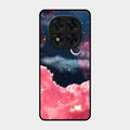 Aesthetic Cloud Glass Case Cover For Poco X7 5G