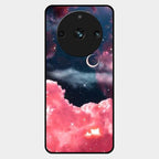 Aesthetic Cloud Glass Case Cover For Realme 11 Pro Plus 5G