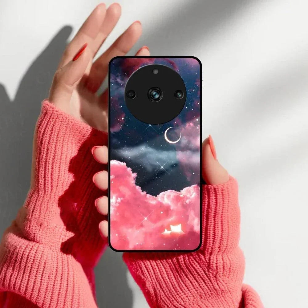 Aesthetic Cloud Glass Case Cover For Realme/Narzo - ShopOnCliQ