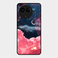 Aesthetic Cloud Glass Case Cover For Realme 11X 5G