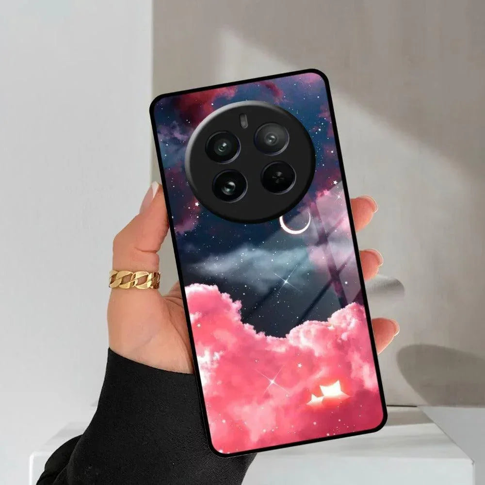 Aesthetic Cloud Glass Case Cover For Realme/Narzo - ShopOnCliQ
