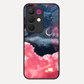 Aesthetic Cloud Glass Case Cover For Realme 15X 5G