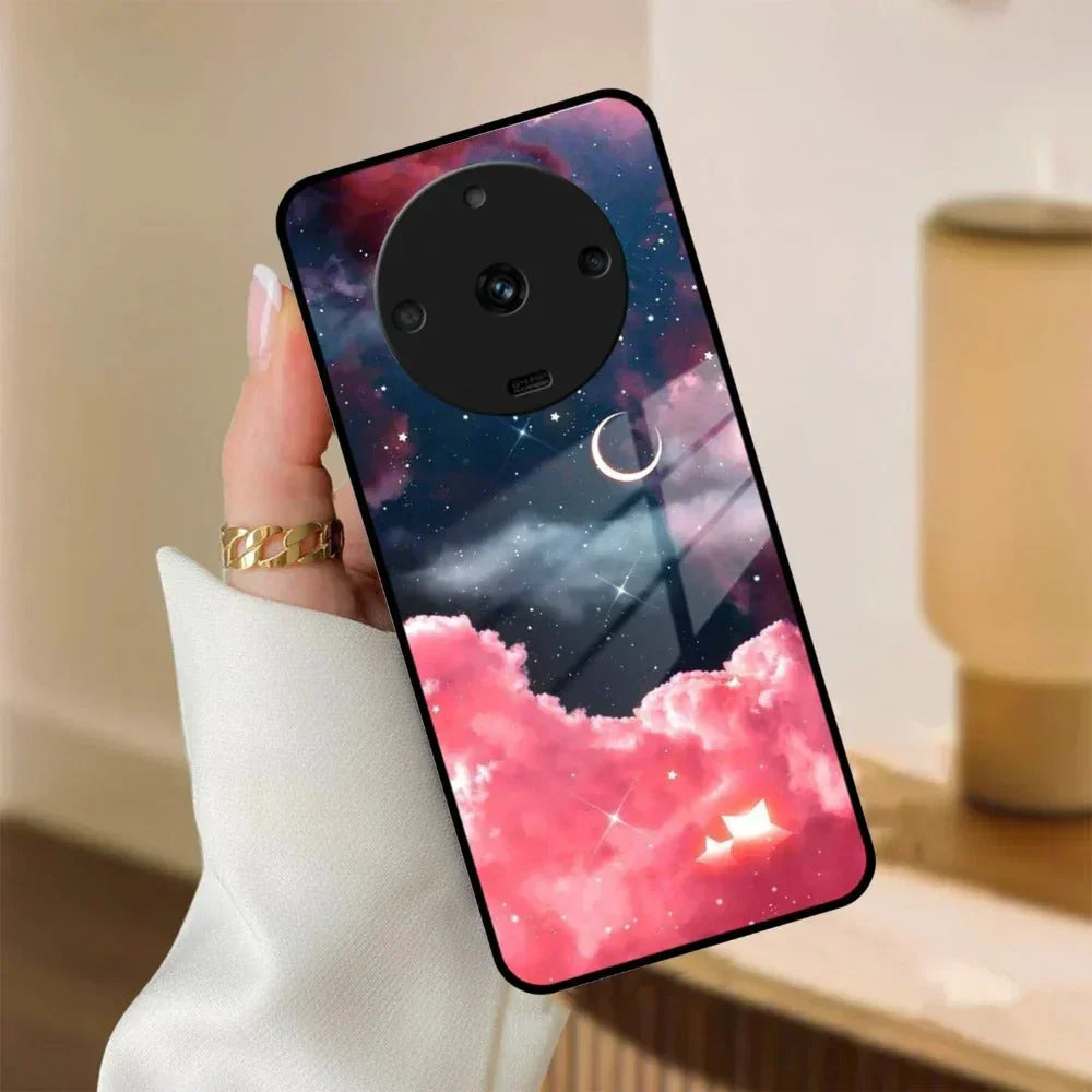 Aesthetic Cloud Glass Case Cover For Realme/Narzo - ShopOnCliQ