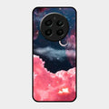 Aesthetic Cloud Glass Case Cover For Realme P1 5G