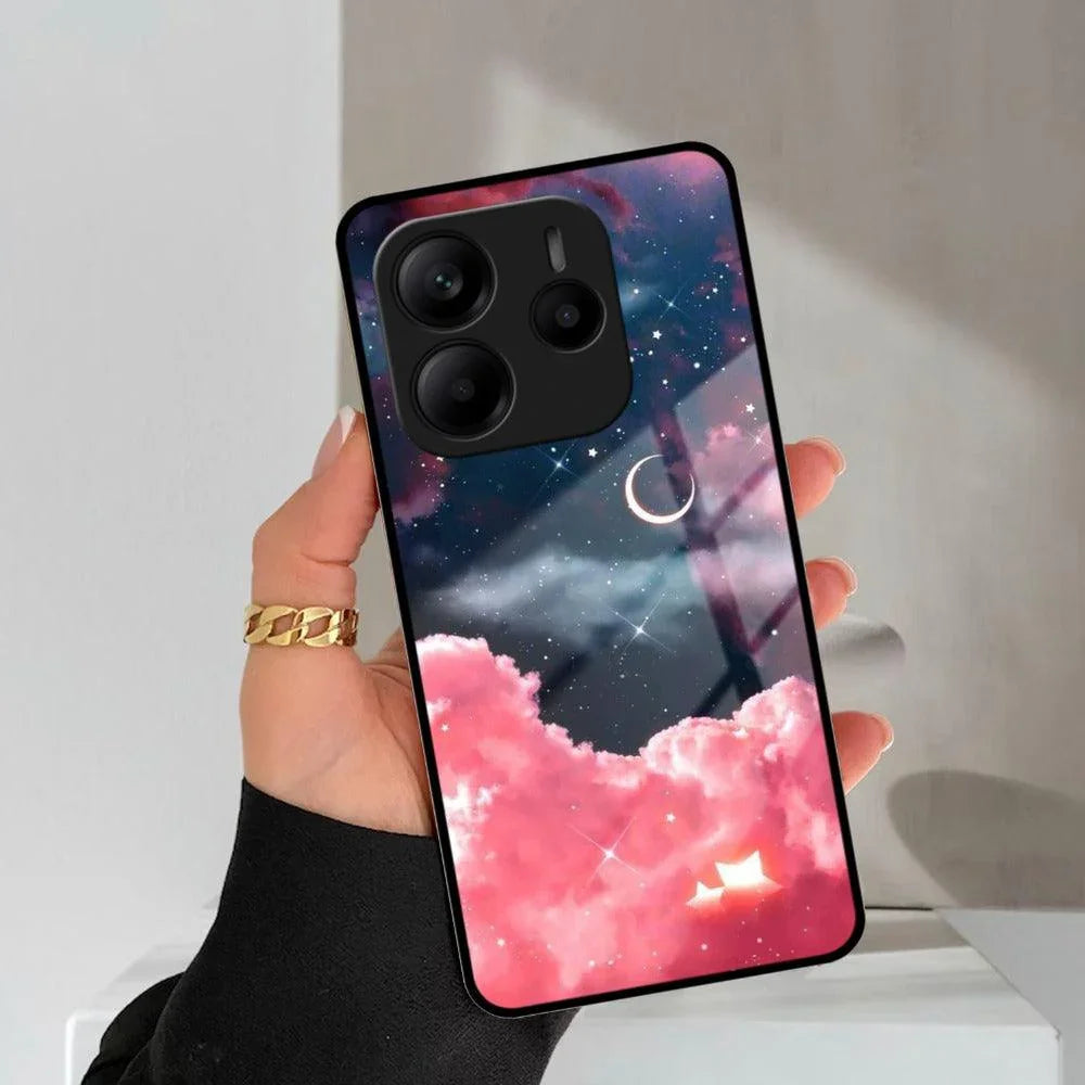 Aesthetic Cloud Glass Case Cover For Redmi/Xiaomi - ShopOnCliQ