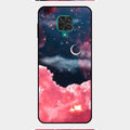 Aesthetic Cloud Glass Case Cover For Redmi Note 9 Pro