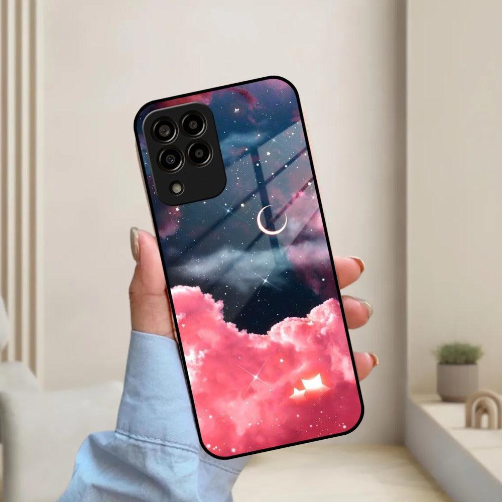 Aesthetic Cloud Glass Case Cover For Samsung