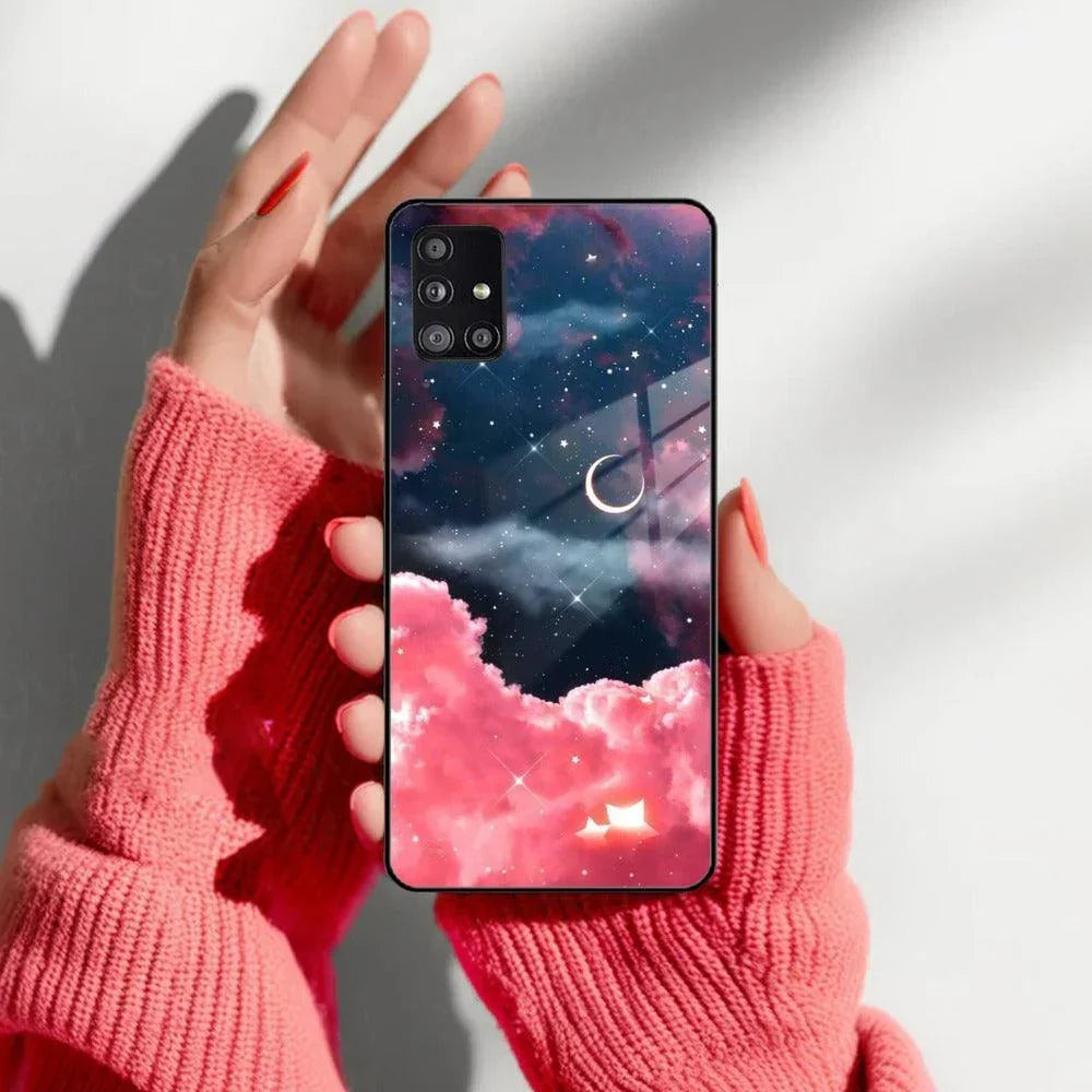 Aesthetic Cloud Glass Case Cover For Samsung - ShopOnCliQ