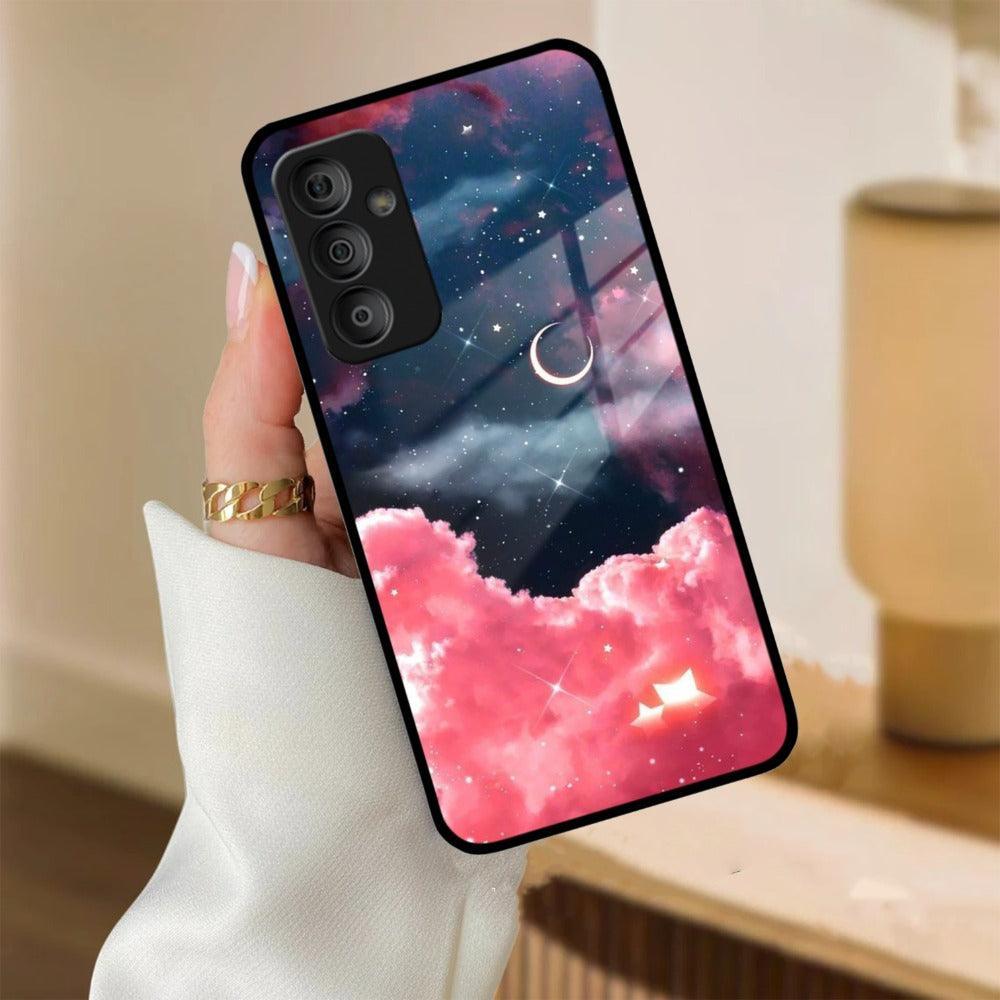 Aesthetic Cloud Glass Case Cover For Samsung