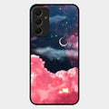 Aesthetic Cloud Glass Case Cover For Samsung Galaxy A34 5G