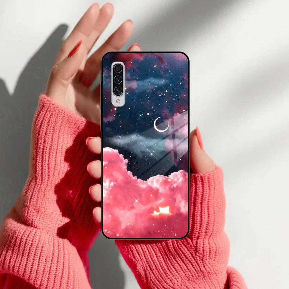 Aesthetic Cloud Glass Case Cover For Samsung - ShopOnCliQ