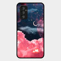 Aesthetic Cloud Glass Case Cover For Samsung Galaxy F23 5G