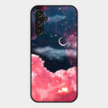 Aesthetic Cloud Glass Case Cover For Samsung Galaxy F34 5G