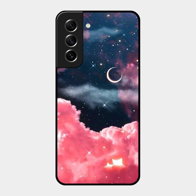 Aesthetic Cloud Glass Case Cover For Samsung Galaxy S21 Fe 5G