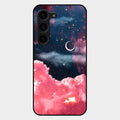Aesthetic Cloud Glass Case Cover For Samsung Galaxy S23 Plus 5G