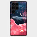 Aesthetic Cloud Glass Case Cover For Samsung Galaxy S23 Ultra 5G