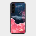 Aesthetic Cloud Glass Case Cover For Samsung Galaxy S24 Plus 5G