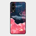 Aesthetic Cloud Glass Case Cover For Samsung Galaxy S25 Edge 5G