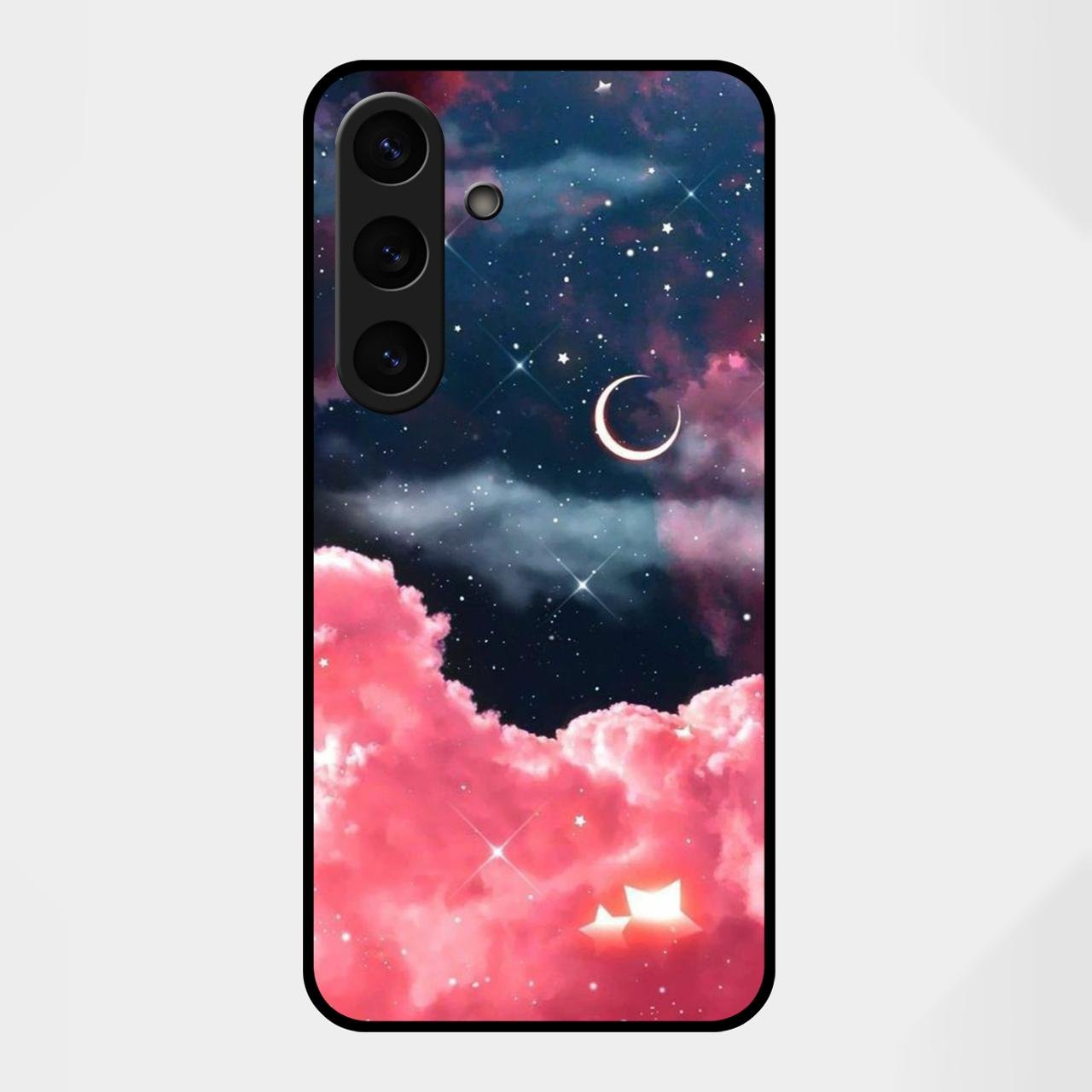 Aesthetic Cloud Glass Case Cover For Samsung Galaxy S25 FE 5G