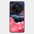 Aesthetic Cloud Glass Case Cover For Vivo T4 5G