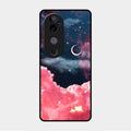 Aesthetic Cloud Glass Case Cover For Vivo V40 Pro 5G
