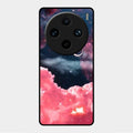Aesthetic Cloud Glass Case Cover For Vivo X100 Pro 5G
