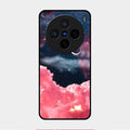 Aesthetic Cloud Glass Case Cover For Vivo X200 5G