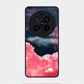 Aesthetic Cloud Glass Case Cover For Vivo X200 Pro 5G