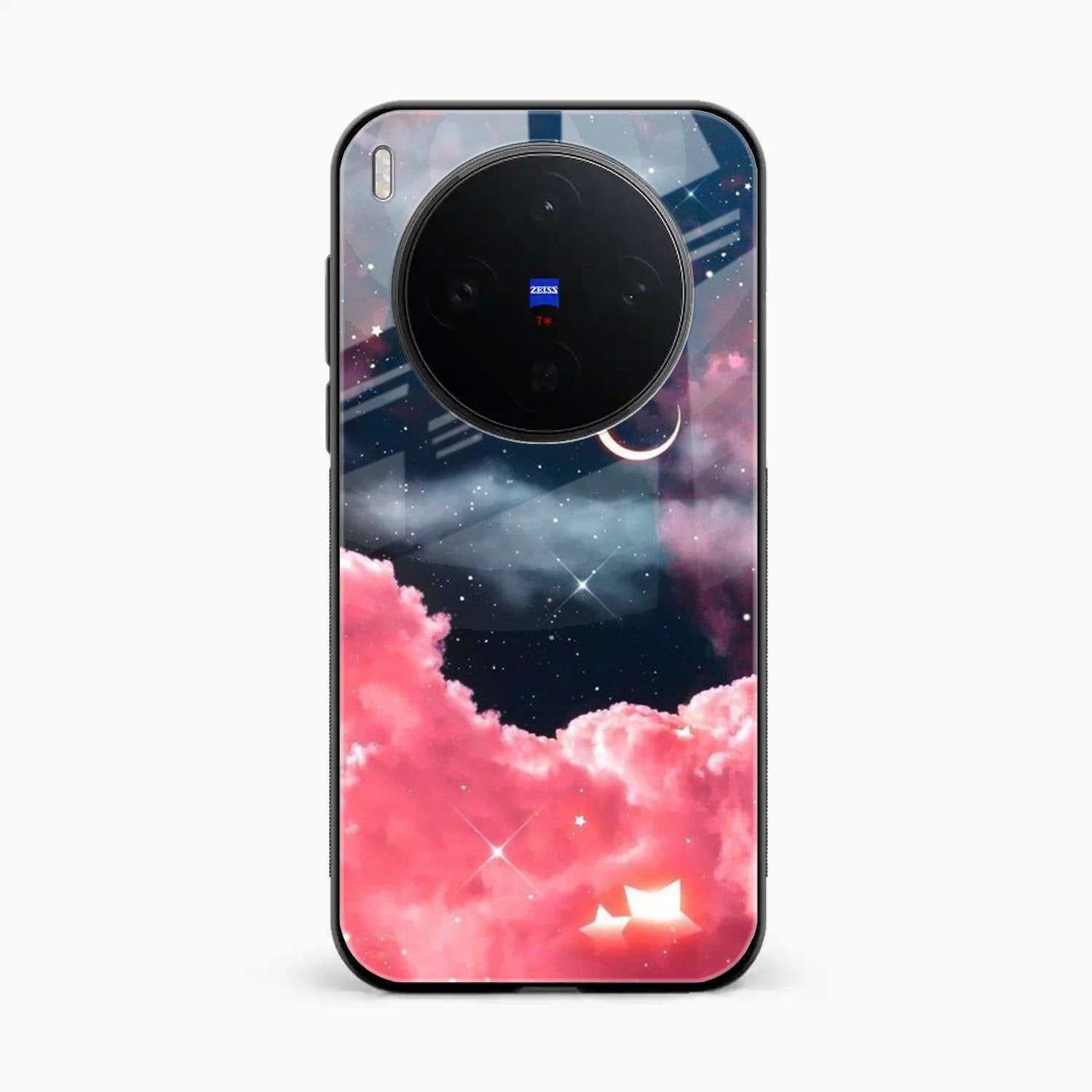Aesthetic Cloud Glass Case Cover For Vivo X300 5G