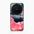 Aesthetic Cloud Glass Case Cover For Vivo X300 Pro 5G
