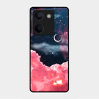 Aesthetic Cloud Glass Case Cover For Vivo Y200 Pro 5G
