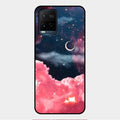 Aesthetic Cloud Glass Case Cover For Vivo Y21E