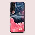 Aesthetic Cloud Glass Case Cover For Vivo Y31 5G