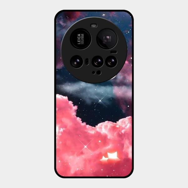 Aesthetic Cloud Glass Case Cover For Xiaomi 15 Ultra 5G