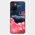 Aesthetic Cloud Glass Case Cover For Xiaomi Redmi 10 Prime 2022
