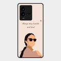 Always Stay Humble And Kind Glass Phone Cover for Iqoo 9T 5G