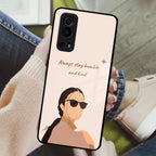 Always Stay Humble And Kind Glass Phone Cover For Vivo - ShopOnCliQ