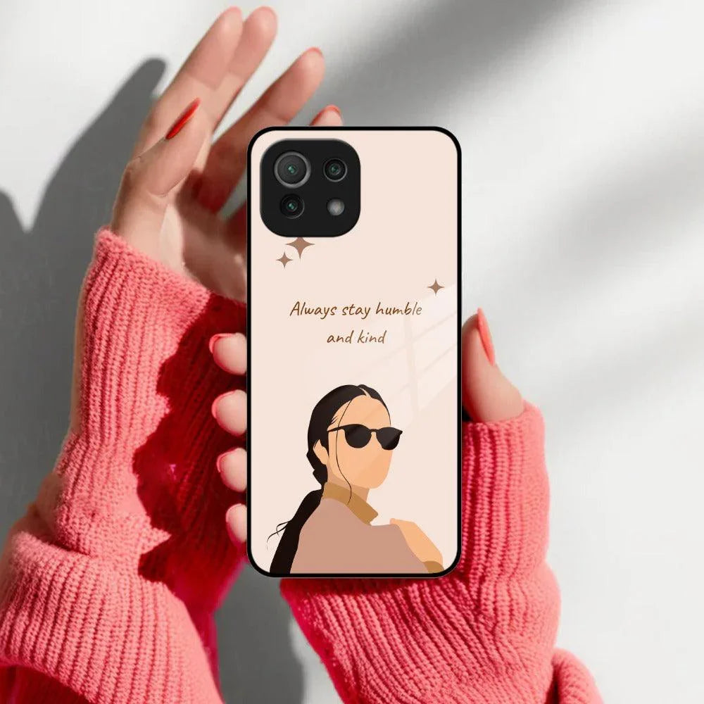 Always Stay Humble And Kind Glass Phone Cover for Redmi/Xiaomi - ShopOnCliQ