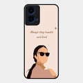 Always Stay Humble And Kind Glass Phone Cover for Motorola G45 5G