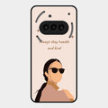 Always Stay Humble And Kind Glass Phone Cover for Nothing Phone 3A 5G