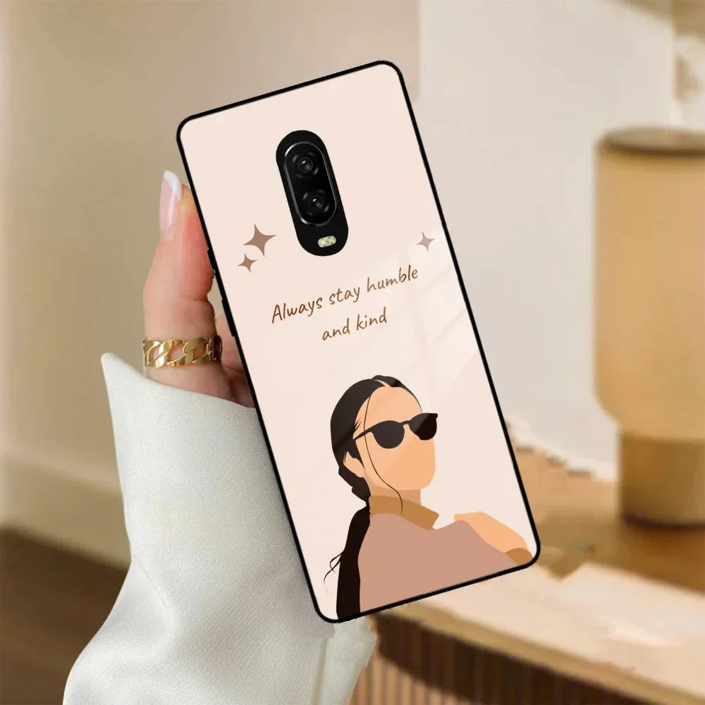Always Stay Humble And Kind Glass Phone Cover for OnePlus - ShopOnCliQ