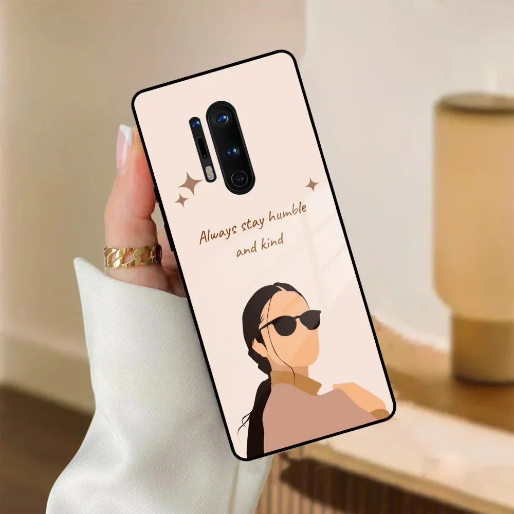 Always Stay Humble And Kind Glass Phone Cover for OnePlus - ShopOnCliQ
